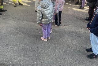 Odwiedziny strażaków