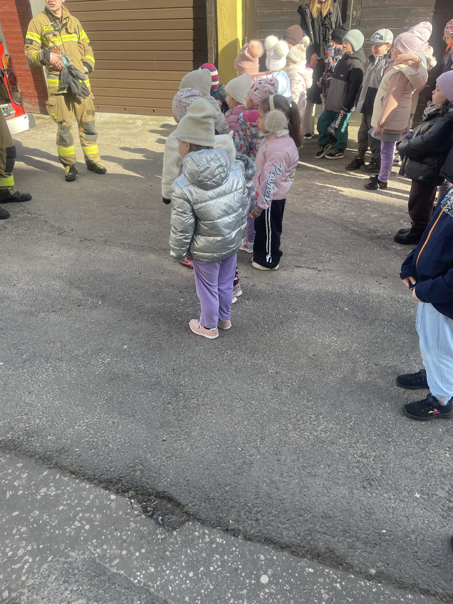 Odwiedziny strażaków